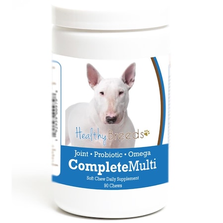 Healthy Breeds Bull Terrier all in one Multivitamin Soft Chew, 90PK 192959009798